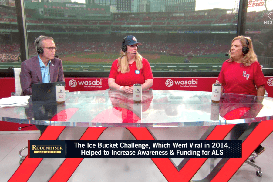 nicole nesn interview june 2025 lou gehrigs day